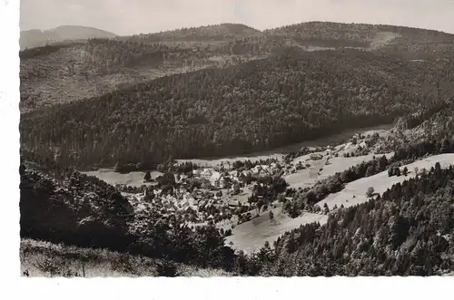 [Echtfotokarte schwarz/weiß] AK Todtmoos, Hochschwarzwald, 1963, beschriftet, gelaufen mit Sonder-Marke + Sonderstempel. 