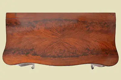 Antiker Louis Philippe Mahagoni Beistelltisch Tisch Spieltisch von 1860 4
