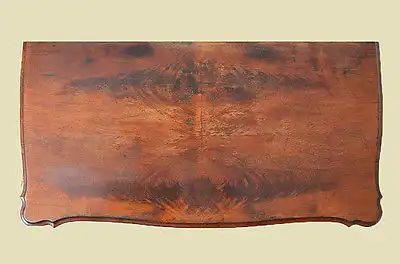 Antike Mahagoni Louis Philippe Halbschrank Kommode von 1860