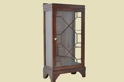 Edle englische Empire Viktorianische Mahagoni Kommode Minibar Vitrine