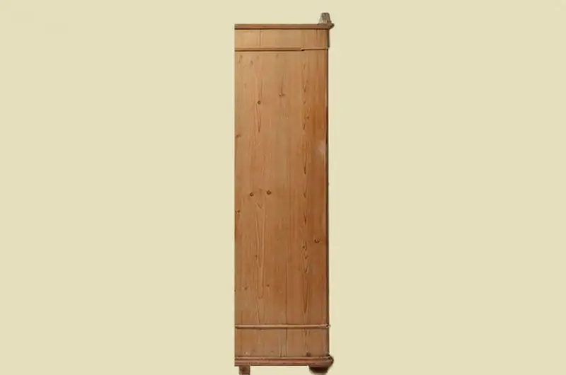 Antiker Jugendstil Kleiderschrank mit praktischer Einteilung von 1910 11