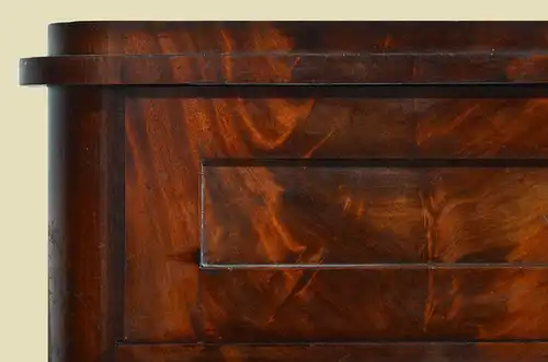 Antike Art Déco /2.Biedermeier Mahagoni Halbschrank Kommode von 1920