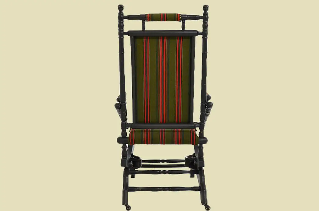Antiker Gründerzeit Western 'Amerikan Rocking Chair' Schaukelstuhl von 1880 7