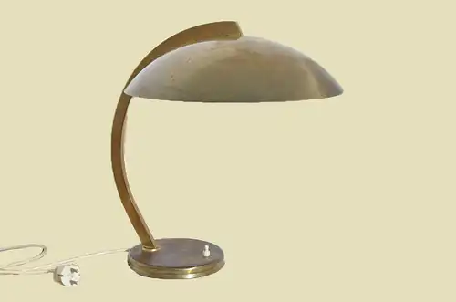 Art Deco Helo Hillebrand Kaiser Dell Kommissar Schreibtisch Lampe
