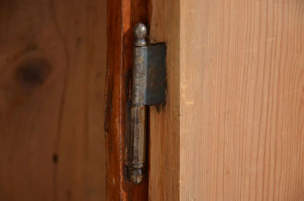 Antiker Biedermeier Schrank Kommode Vertiko Eckschrank von 1820 11
