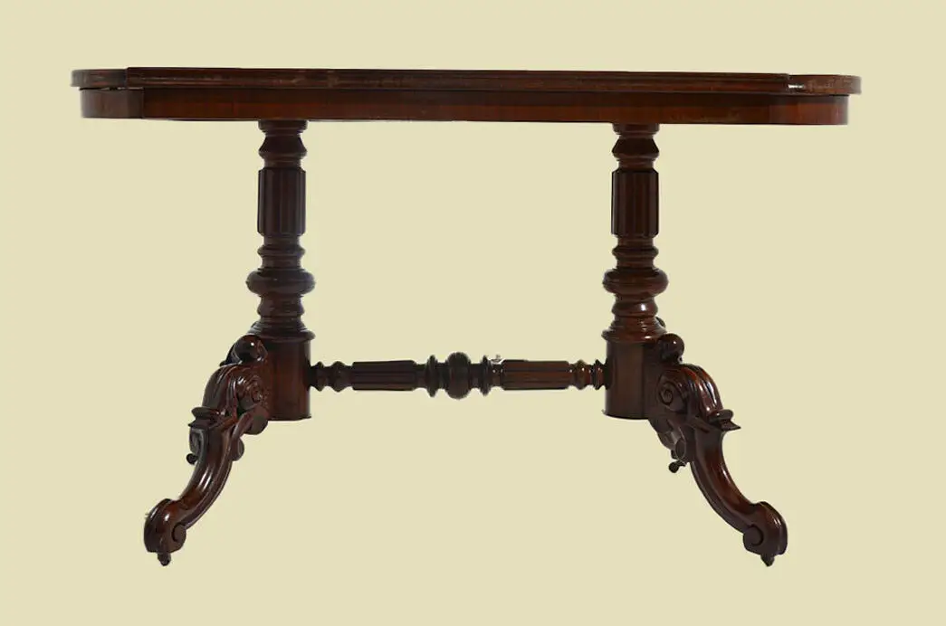 Antiker Gründerzeit Wohnzimmertisch Tisch von 1880 3