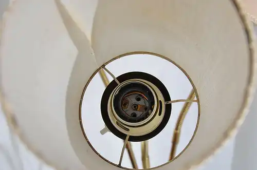 50/60er Jahre Vintage Nierentisch Stehlampe Tütenlampe Tulpenlampe