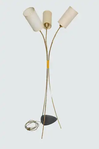 50/60er Jahre Vintage Nierentisch Stehlampe Tütenlampe Tulpenlampe