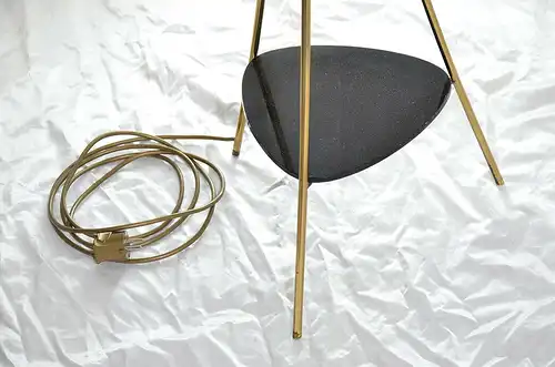 50/60er Jahre Vintage Nierentisch Stehlampe Tütenlampe Tulpenlampe