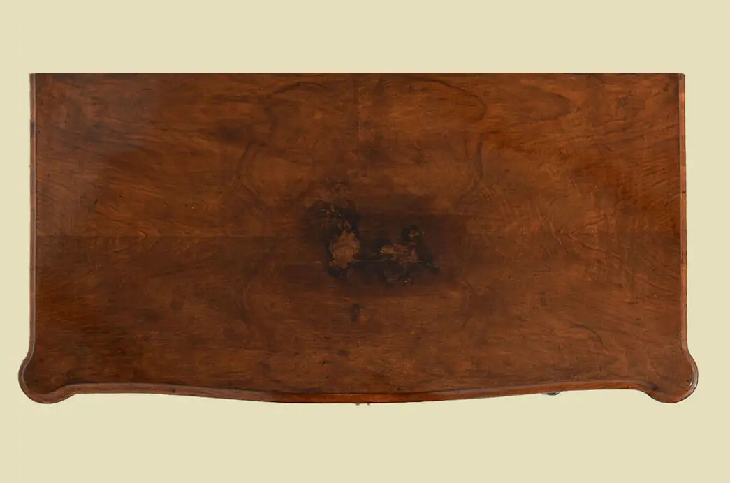 Antike Louis Philippe Nußbaum Herrenkommode Kommode von 1840 7