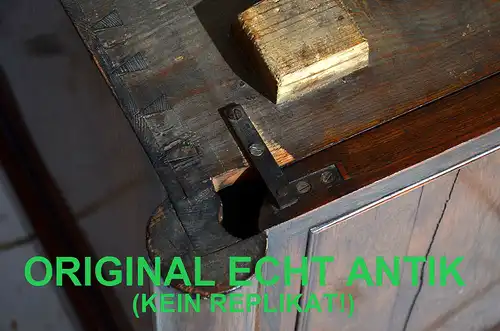 ECHT Antik Englisch Empire Mahagoni Sekretär Diplomaten Schreibtisch von 1890