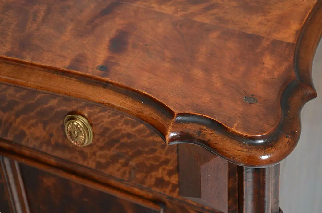 Antik Louis Philippe Gründerzeit Kommode Halbschrank von 1870 8