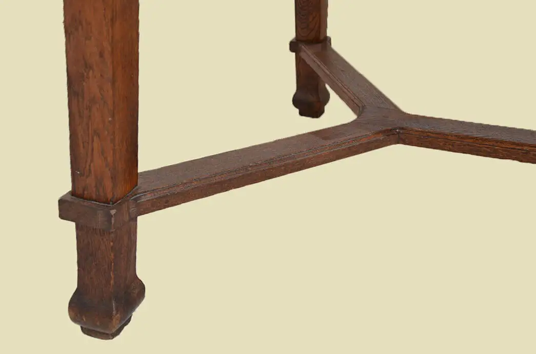 Antiker Jugendstil Ausziehtisch Esstisch Tisch von 1920 10