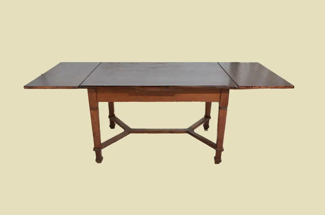 Antiker Jugendstil Ausziehtisch Esstisch Tisch von 1920 7