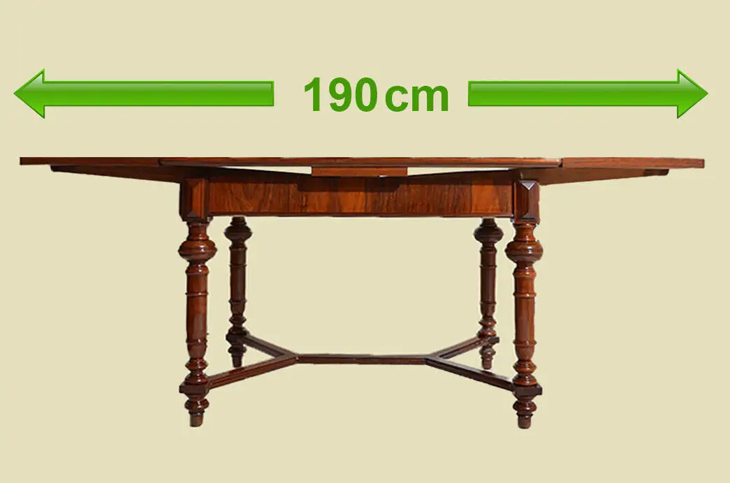 Tisch Ausziehtisch ANTIK Gründerzeit Esstisch ORIGINAL von 1880 3