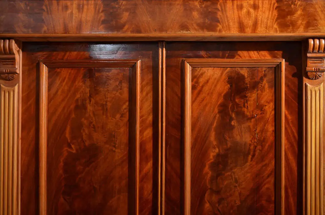 Kleiderschrank ANTIK Gründerzeit Mahagoni Schrank ORIGINAL von 1880 12