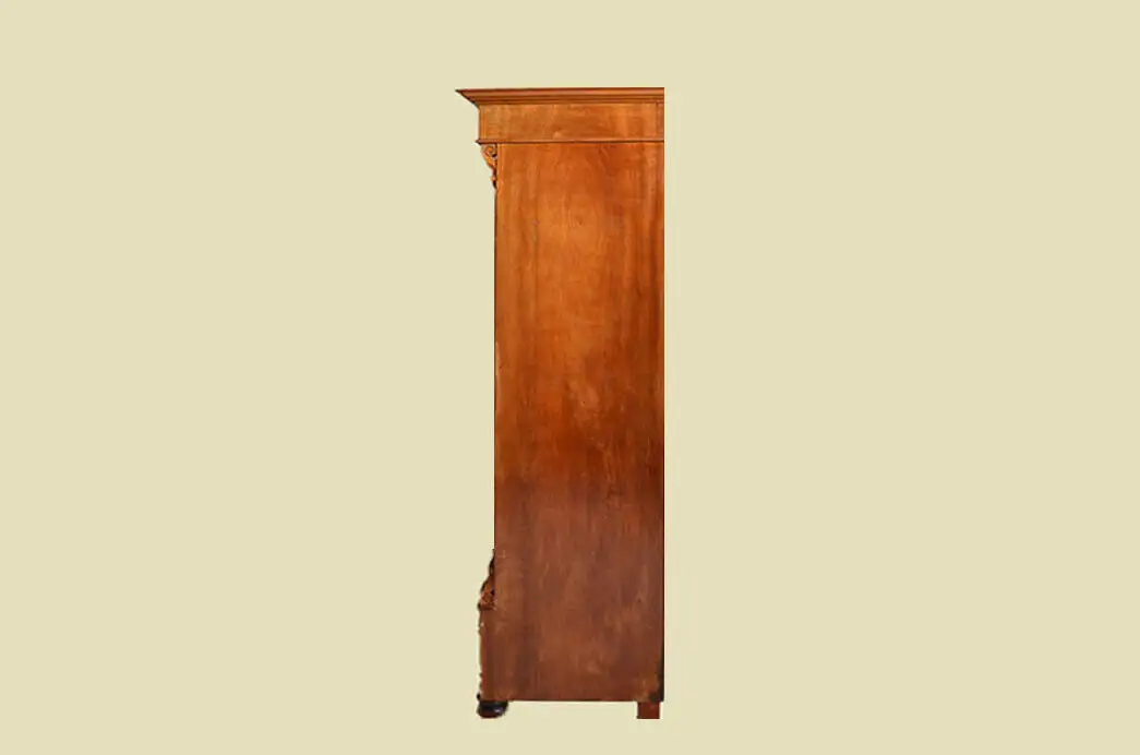Kleiderschrank ANTIK Gründerzeit Mahagoni Schrank ORIGINAL von 1880 17