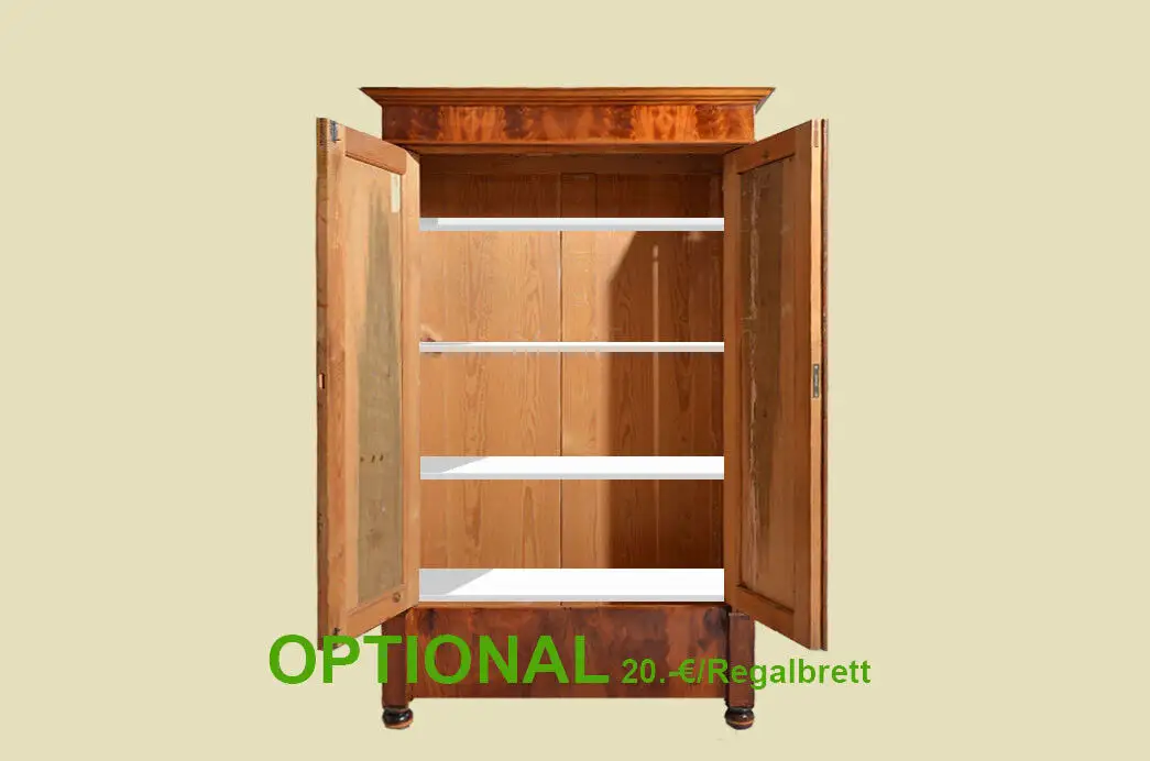 Kleiderschrank ANTIK Gründerzeit Mahagoni Schrank ORIGINAL von 1880 4