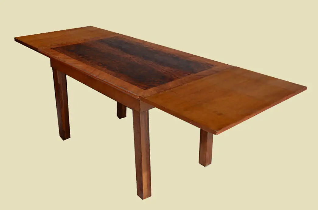 Tisch ANTIK Jugendstil Kulissentisch 111–205cm Esstisch ORIGINAL von 1920 0