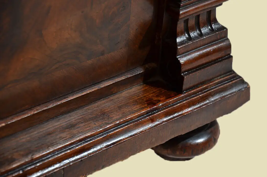 Große Kommode ANTIK Sideboard Gründerzeit Nußbaum ORIGINAL von 1880 12