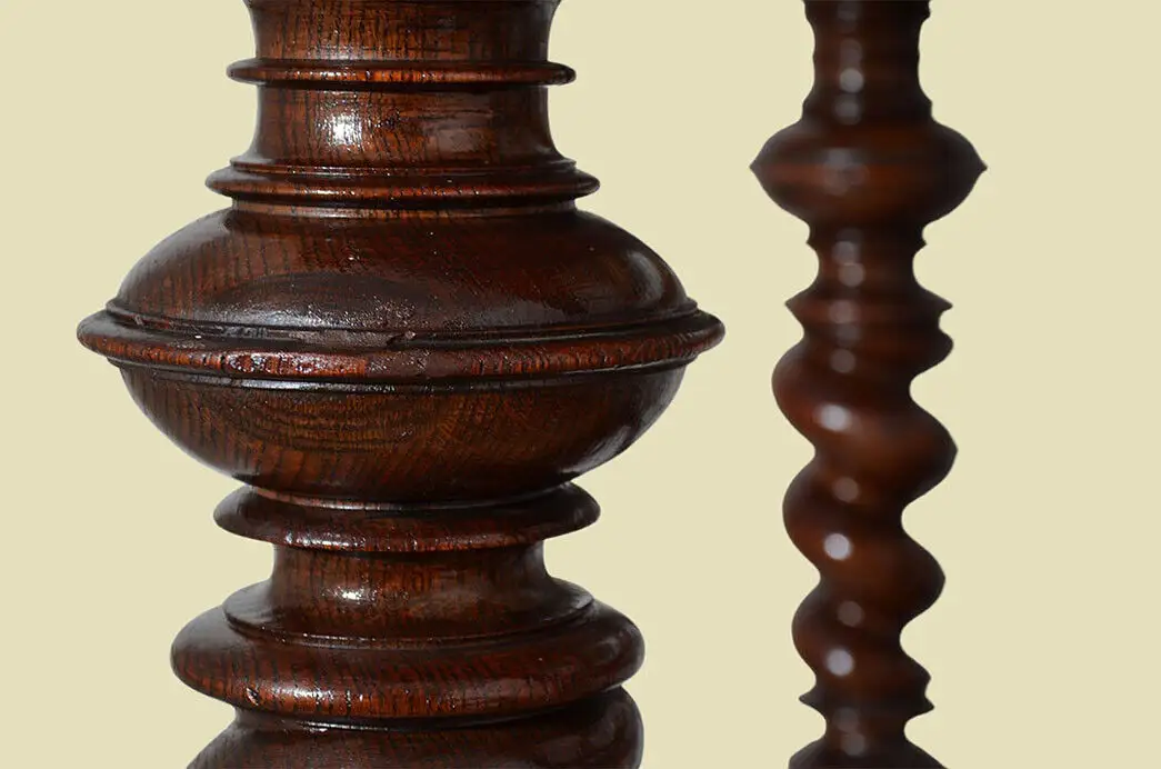 Großer Tisch ANTIK Kulissentisch 142–532cm Esstisch ORIGINALvon1880 15