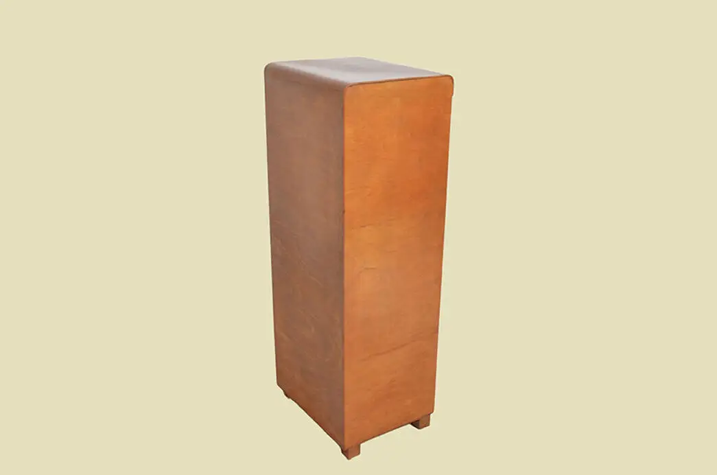 Notenschrank ANTIK Art Deco Jugendstil Rolladenschrank ORIGINALvon1920 15