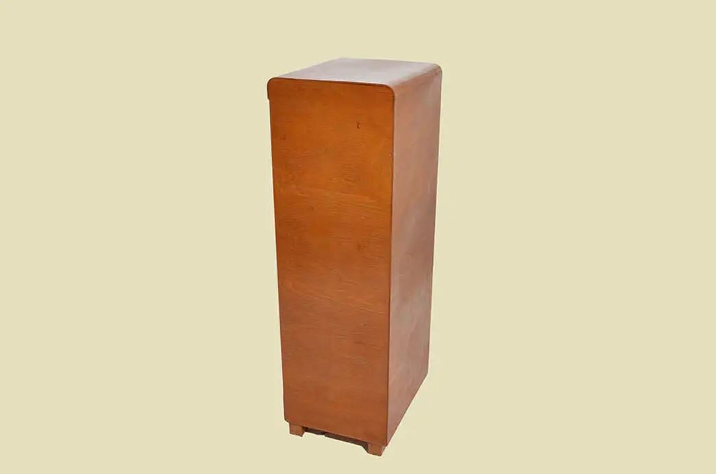 Notenschrank ANTIK Art Deco Jugendstil Rolladenschrank ORIGINALvon1920 17