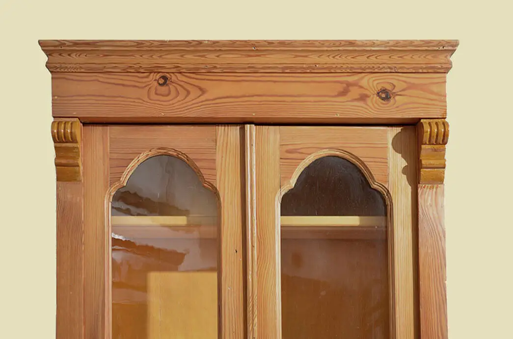 Küchenbuffet ANTIK Jugendstil Weichholz Schrank Buffet ORIGINALvon1920 10