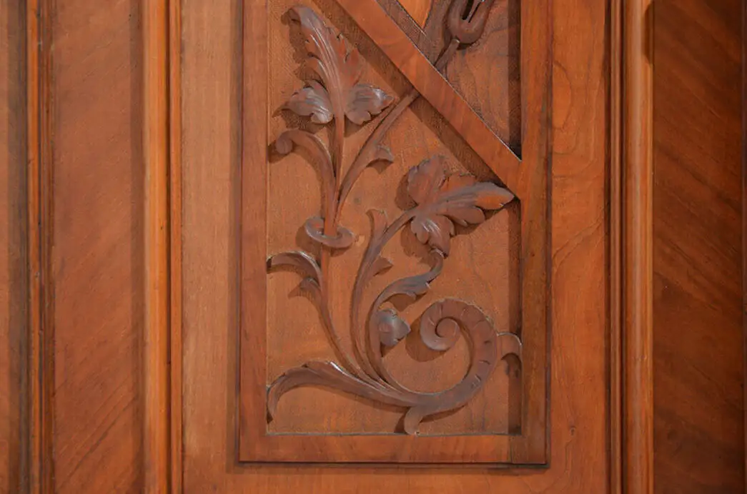 Schrank ANTIK Jugendstil Säulen Kleiderschrank ORIGINALvon1920 13
