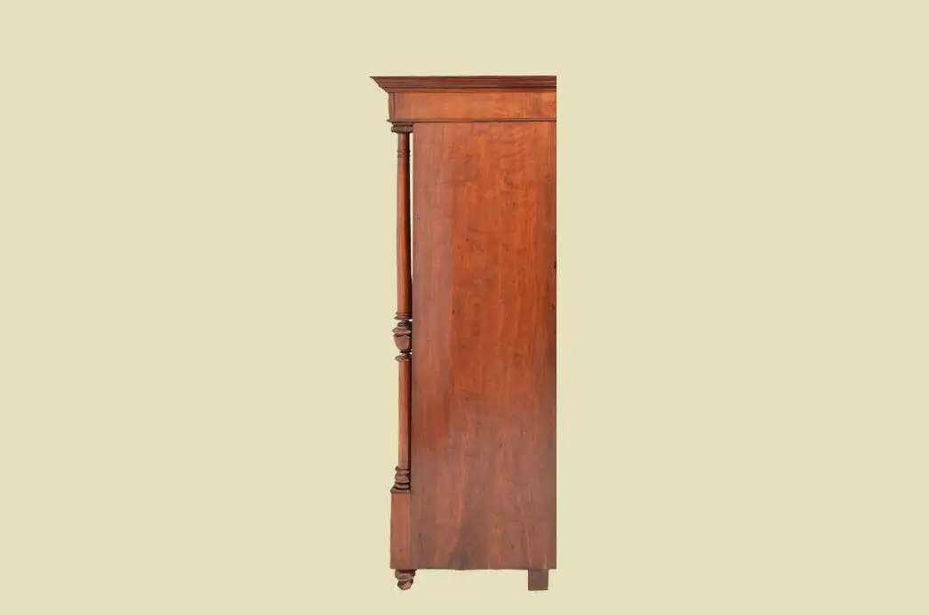 Schrank ANTIK Jugendstil Säulen Kleiderschrank ORIGINALvon1920 17