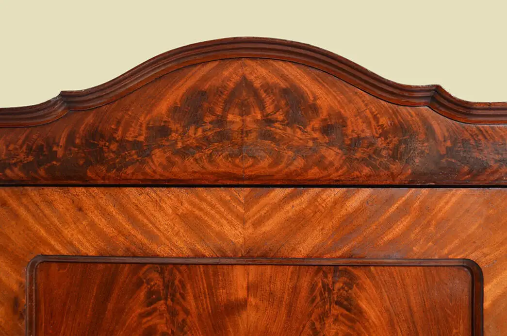 Schrank ANTIK Louis Philippe Mahagoni Kleiderschrank ORIGINALvon1870 11