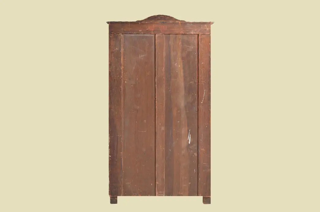 Schrank ANTIK Louis Philippe Mahagoni Kleiderschrank ORIGINALvon1870 16