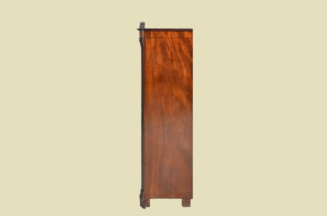Schrank ANTIK Louis Philippe Mahagoni Kleiderschrank ORIGINALvon1870 17