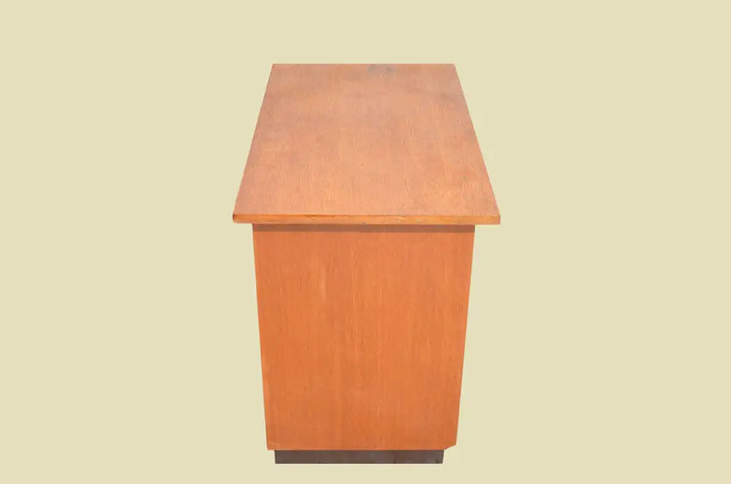 Schreibtisch ANTIK Vintage 60er Jahre Rolladen Sekretär ORIGINALvon1960 15