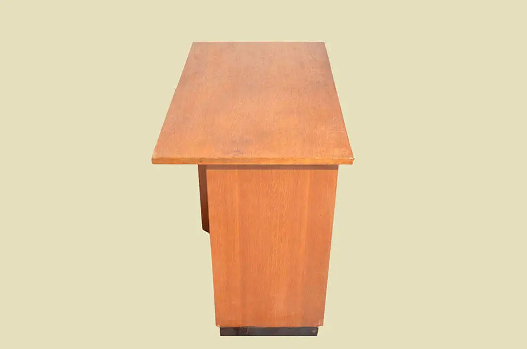 Schreibtisch ANTIK Vintage 60er Jahre Rolladen Sekretär ORIGINALvon1960 17