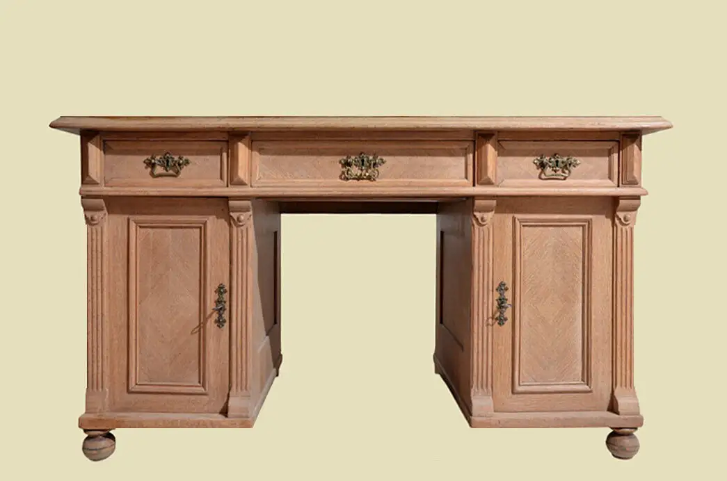 Schreibtisch ANTIK Gründerzeit Eiche Sekretär ORIGINALvon1880 0