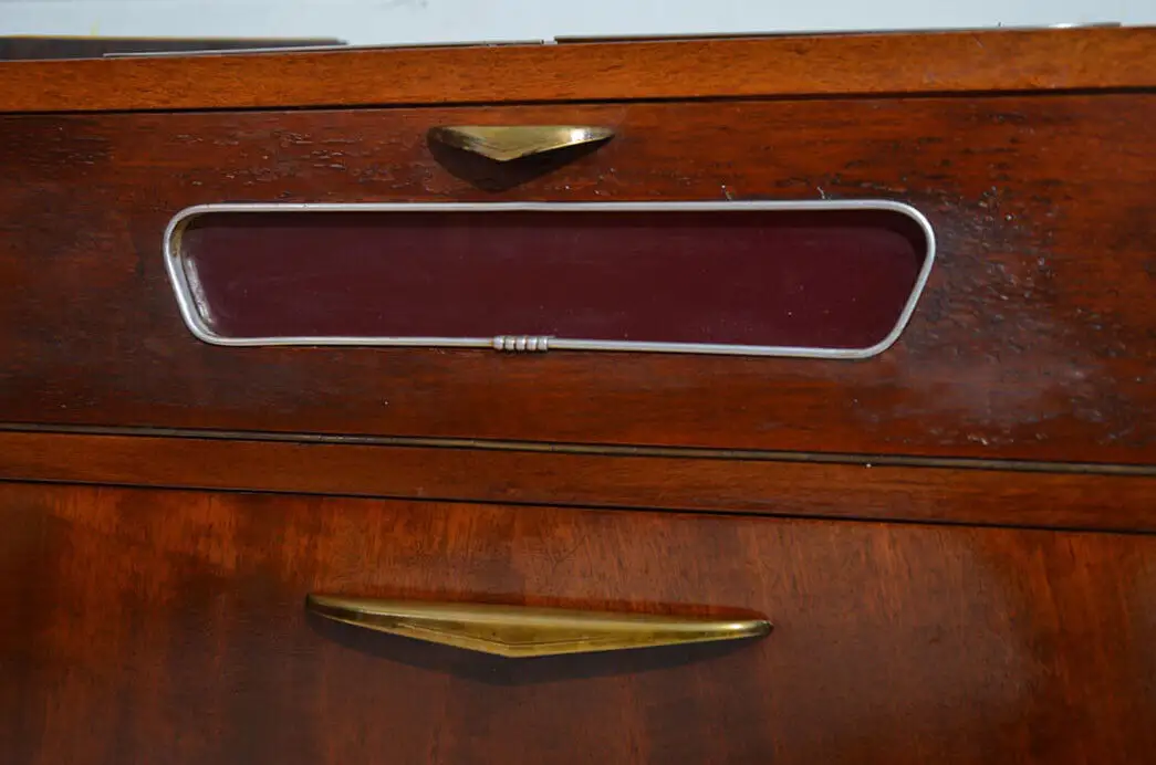 Barschrank ANTIK Minibar Kommode Vintage 50er 60er Jahre Art Deco 10