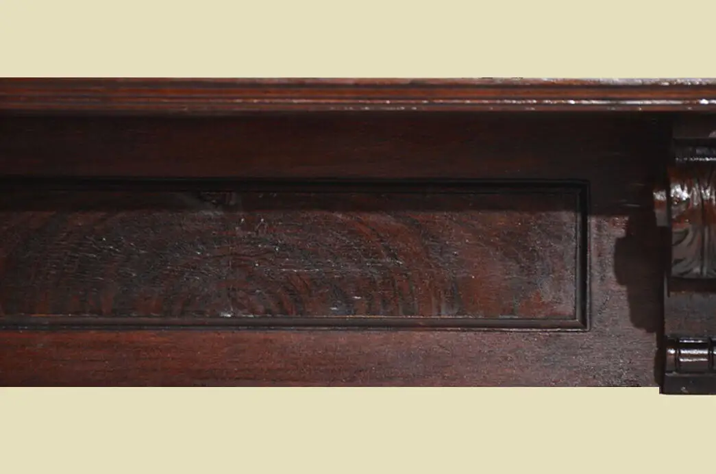 Wandboard ANTIK Gründerzeit Nußbaum Wandregal Hängeregal ORIGINALvon 1880 1
