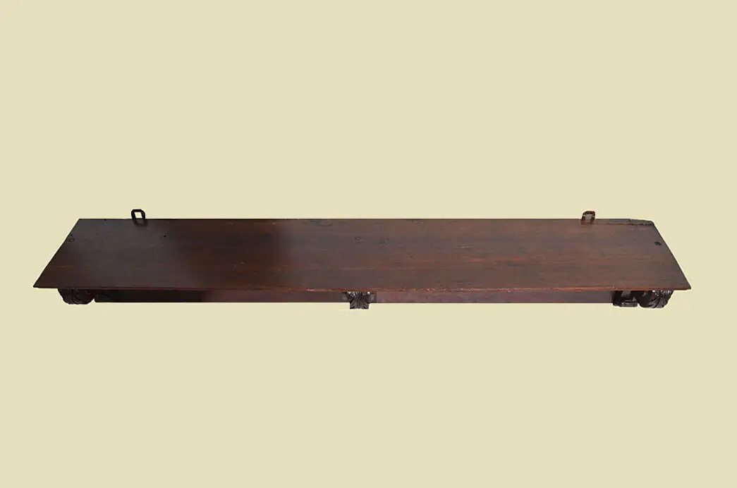 Wandboard ANTIK Gründerzeit Nußbaum Wandregal Hängeregal ORIGINALvon 1880 6