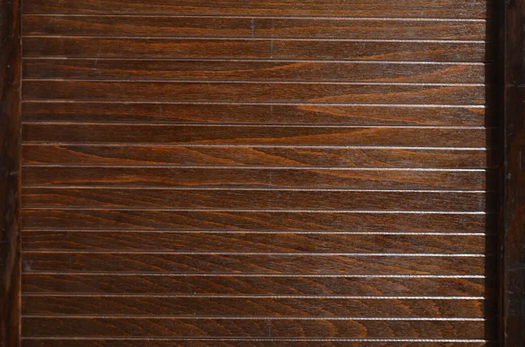 Notenschrank ANTIK Art Deco 60er Jahre Unionzeiss Rolladenschrank von 1960 11