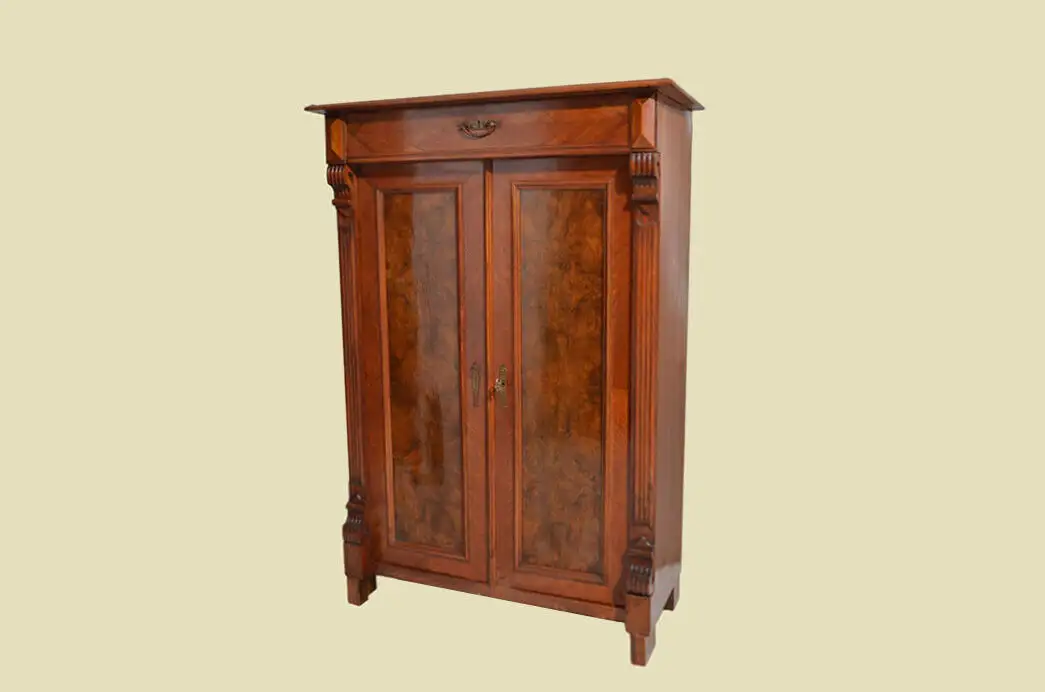 Vertiko ANTIK Gründerzeit Nußbaum Kommode Schrank ORIGINALvon1880 1