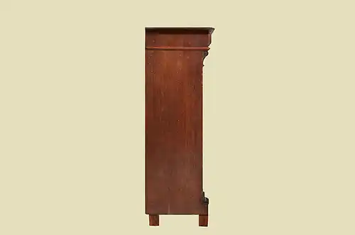 Vertiko Gründerzeit ANTIK Nußbaum Kommode Schrank von 1880