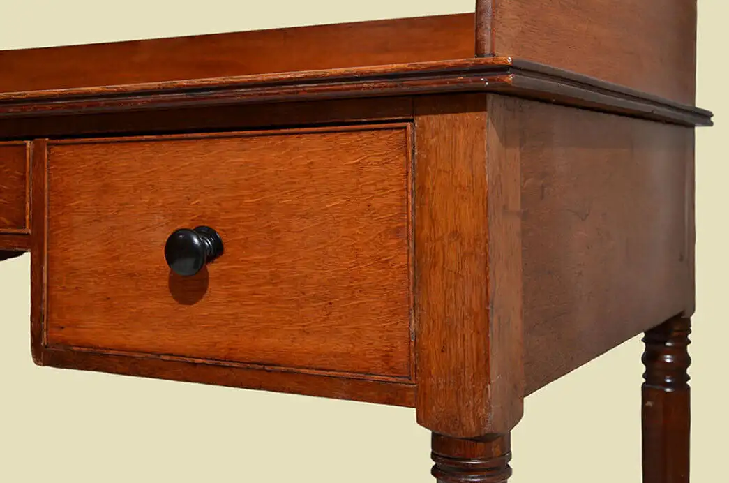 Schreibtisch ANTIK English Jugendstil Eiche Sekretär von 1920 10