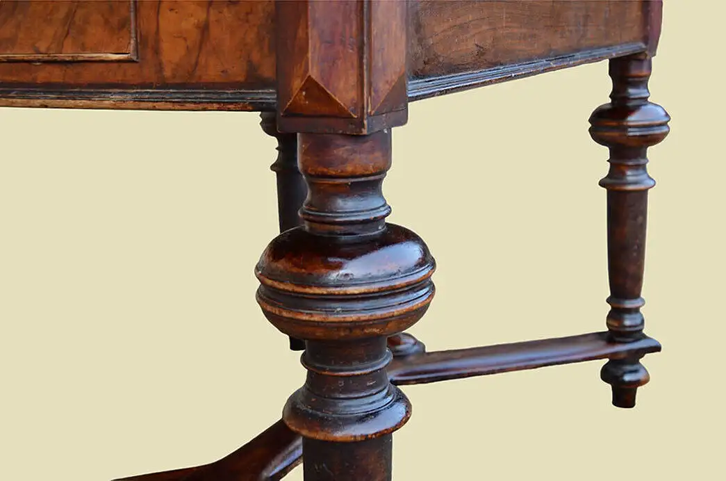 Tisch ANTIK Gründerzeit Kulissen Ausziehtisch 112–200cm Esstisch von 1880 13