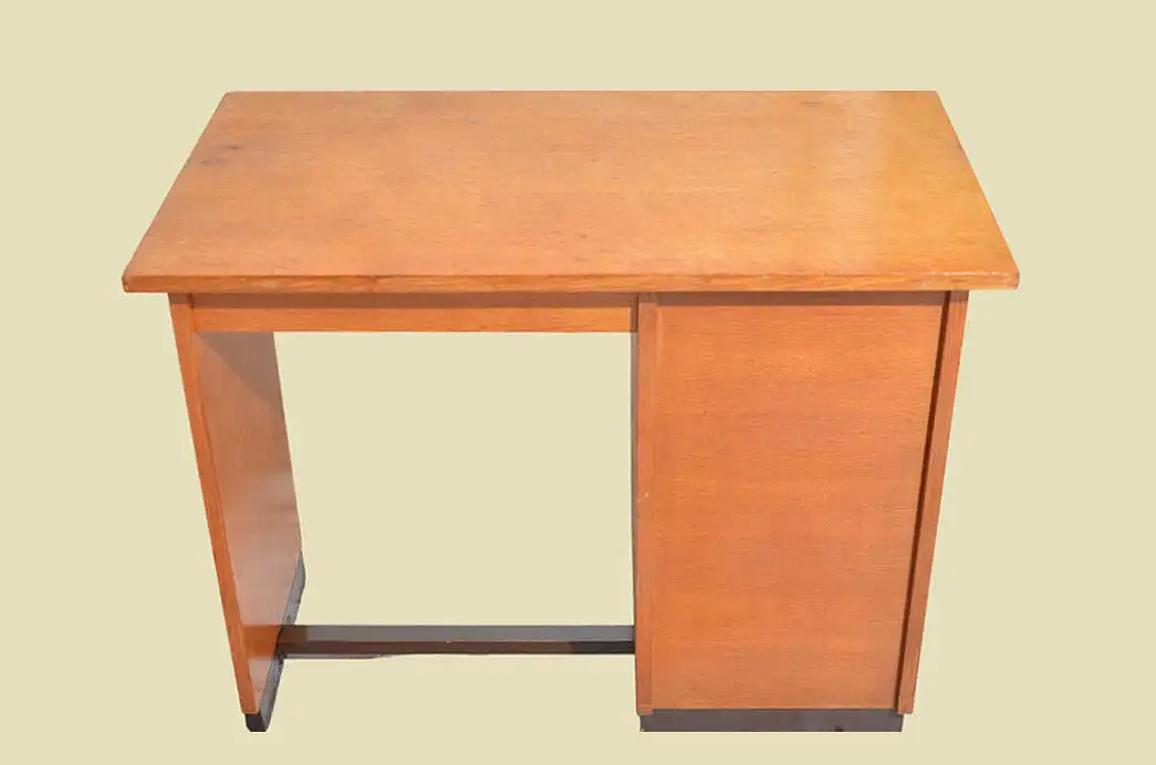 Schreibtisch ANTIK Vintage 60er Jahre Rolladen Sekretär ORIGINALvon1960 16