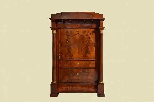 Edler Kleiderschrank Blender ANTIK Biedermeier Mahagoni Schrank von 1820