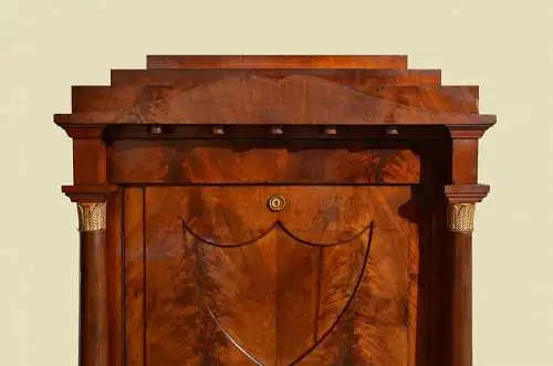 Edler Kleiderschrank Blender ANTIK Biedermeier Mahagoni Schrank von 1820