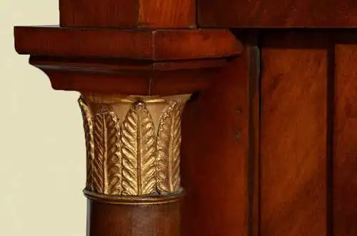 Edler Kleiderschrank Blender ANTIK Biedermeier Mahagoni Schrank von 1820
