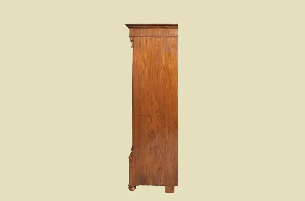 Schrank ANTIK Gründerzeit Eiche Kleiderschrank von 1880 16