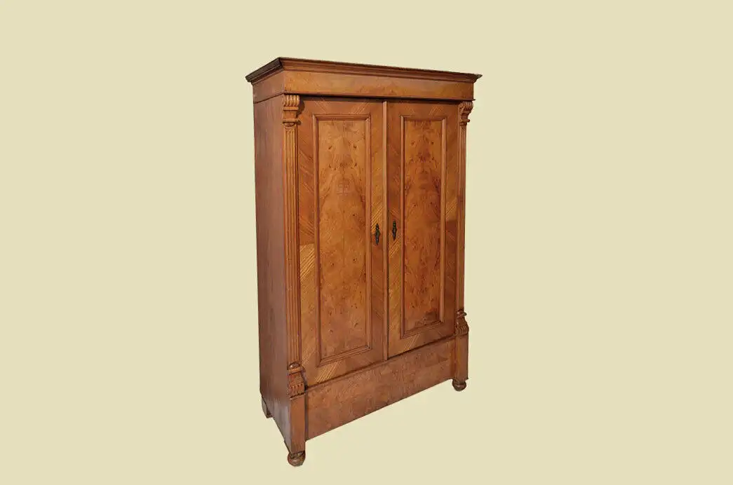 Schrank ANTIK Gründerzeit Eiche Kleiderschrank von 1880 2